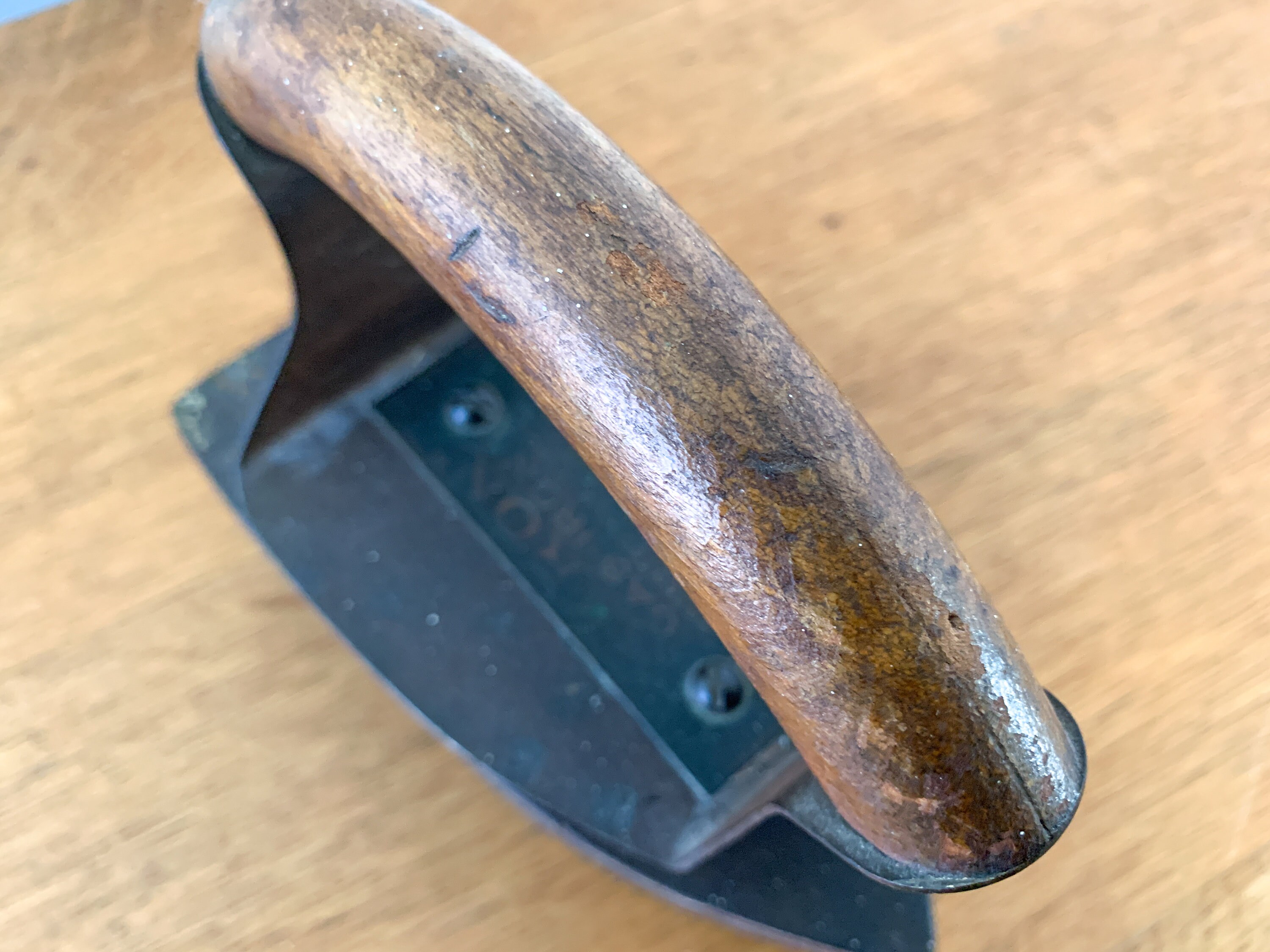 Antique Akron Gas Iron made in Akron OH