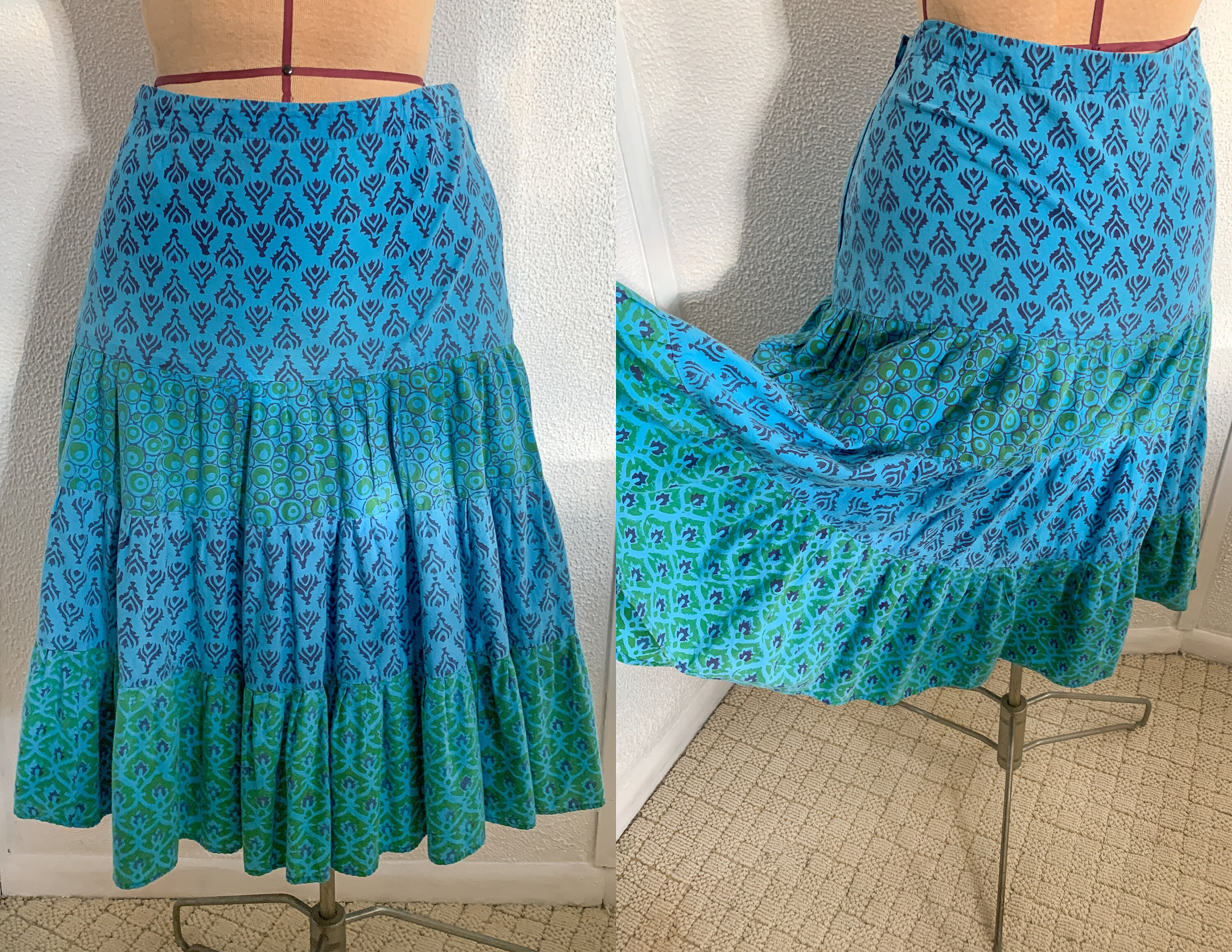 vintage prairie skirt