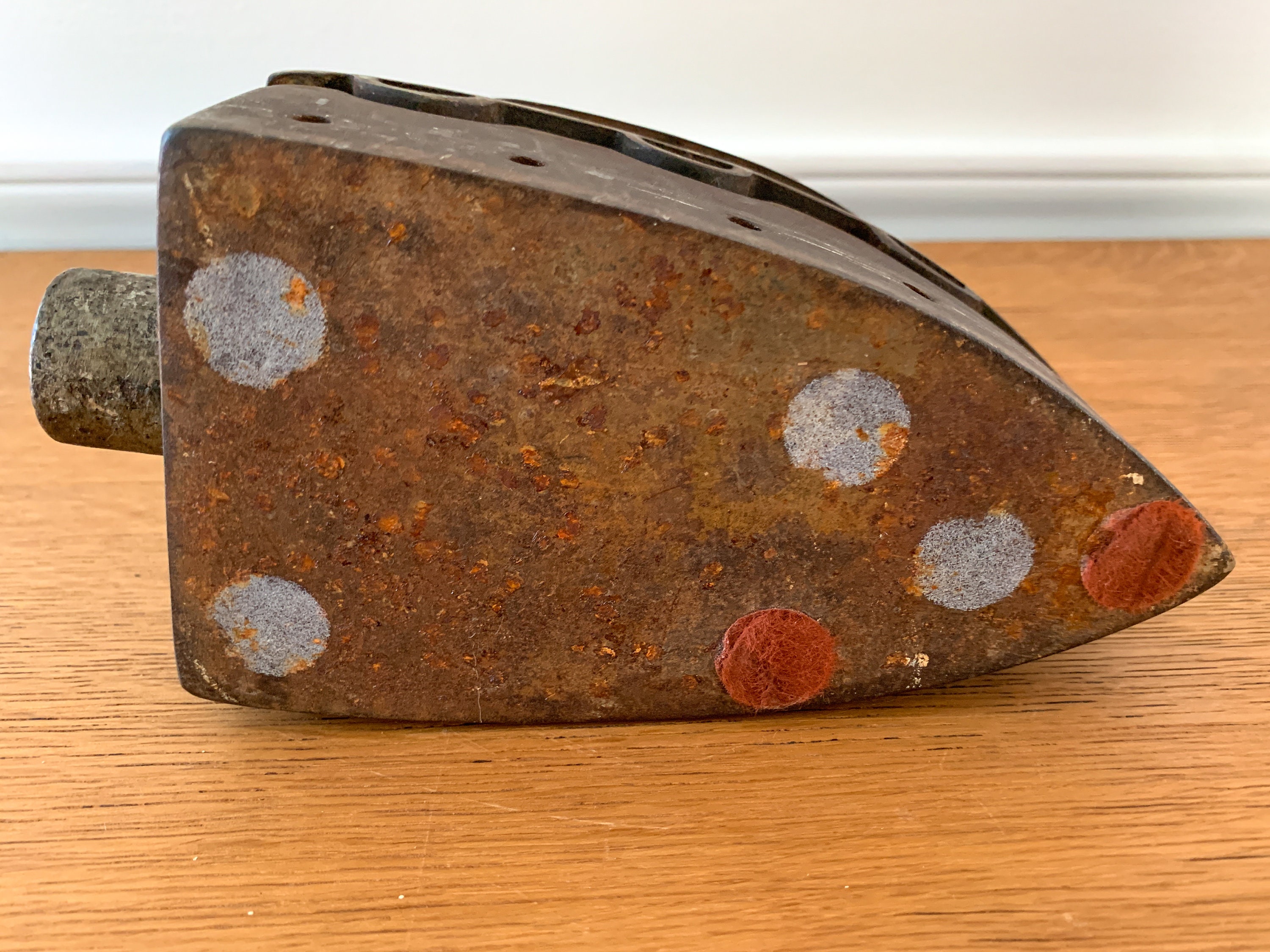 Antique Akron Gas Iron made in Akron OH