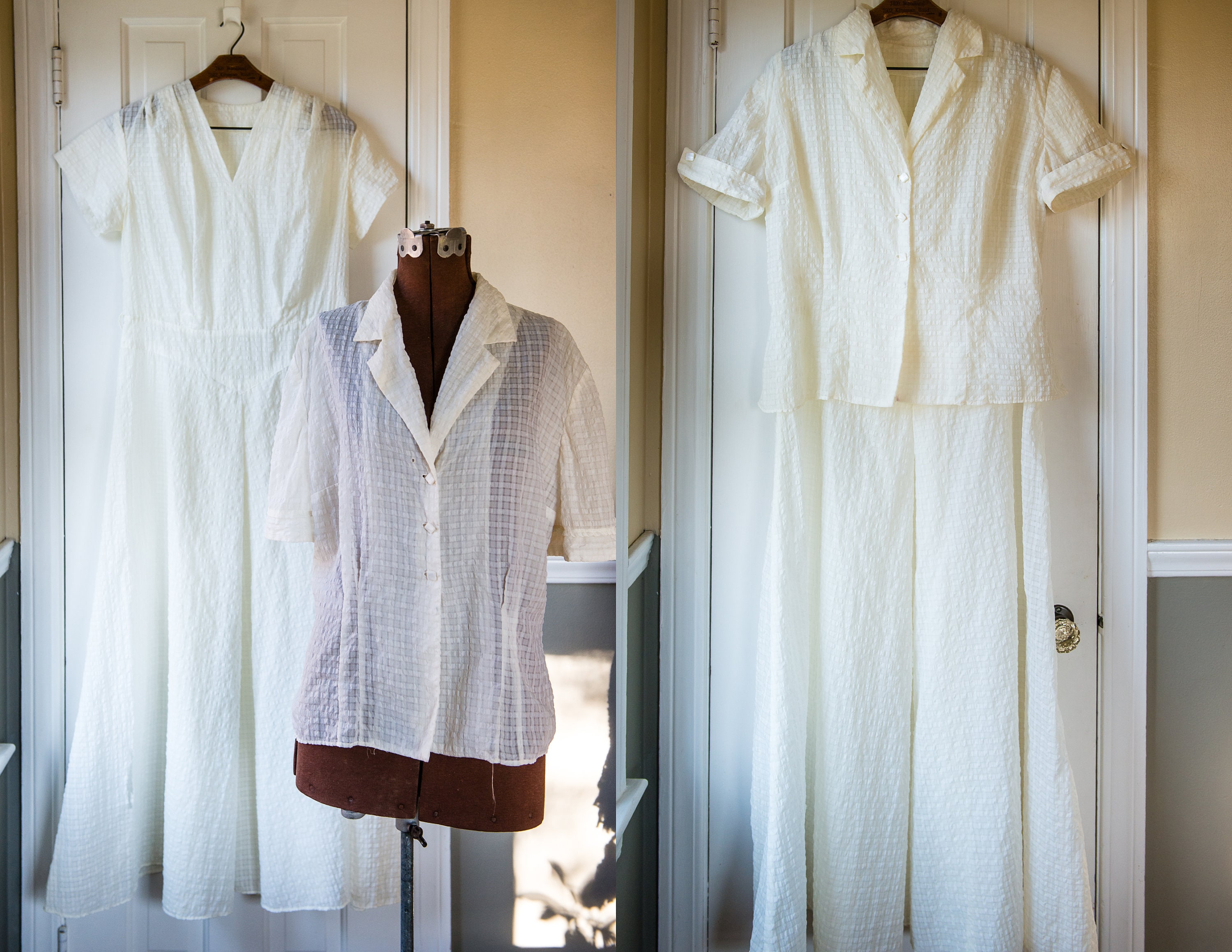 cream short jacket for wedding