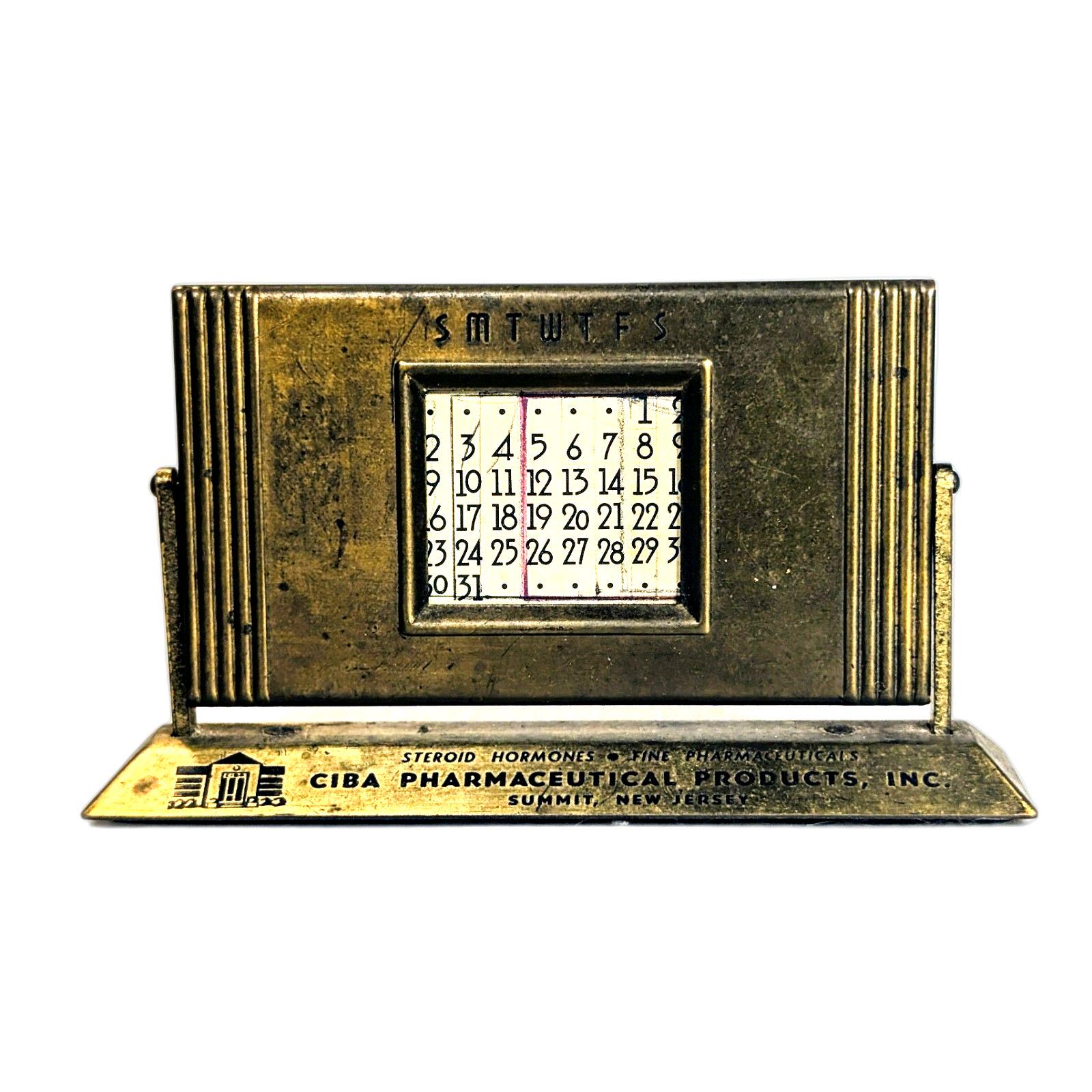 1940〜50's Vintage デスクカレンダー 1940's Desk Calendar - Etsy