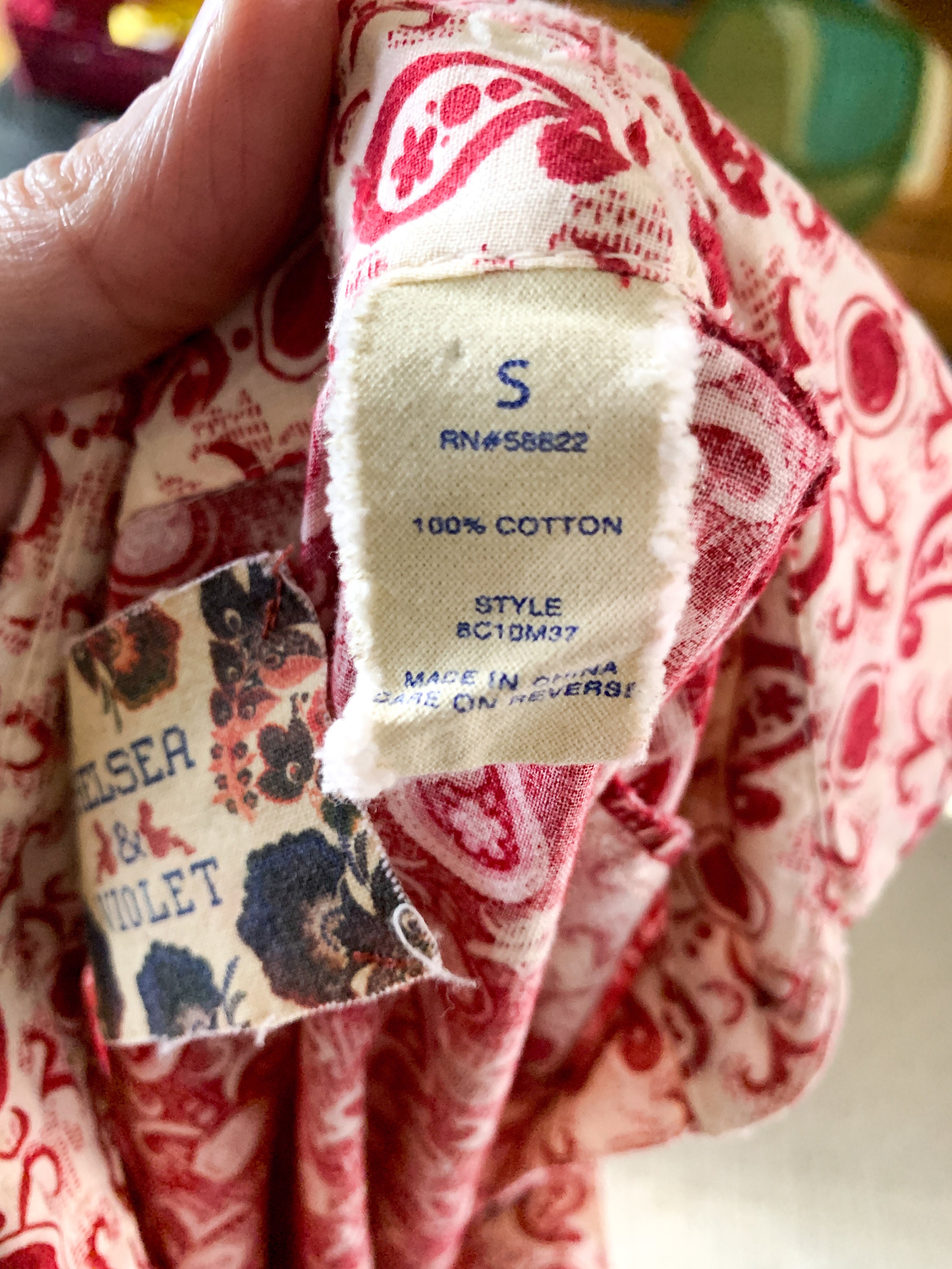 smock top with pockets