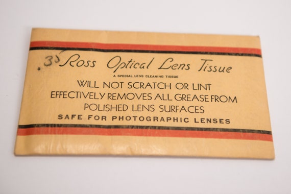 Optical lens tissue