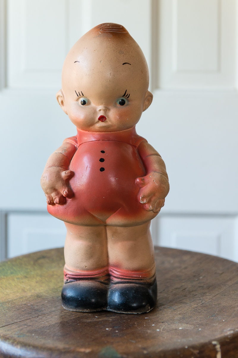 chalkware kewpie doll
