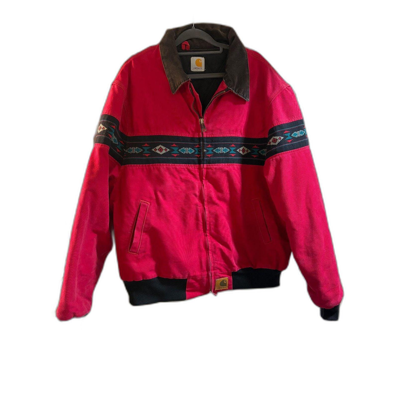 Vintage Carhartt Santa Fe Jacket - Etsy Vintage Carhartt Santa Fe Jacket - Etsy