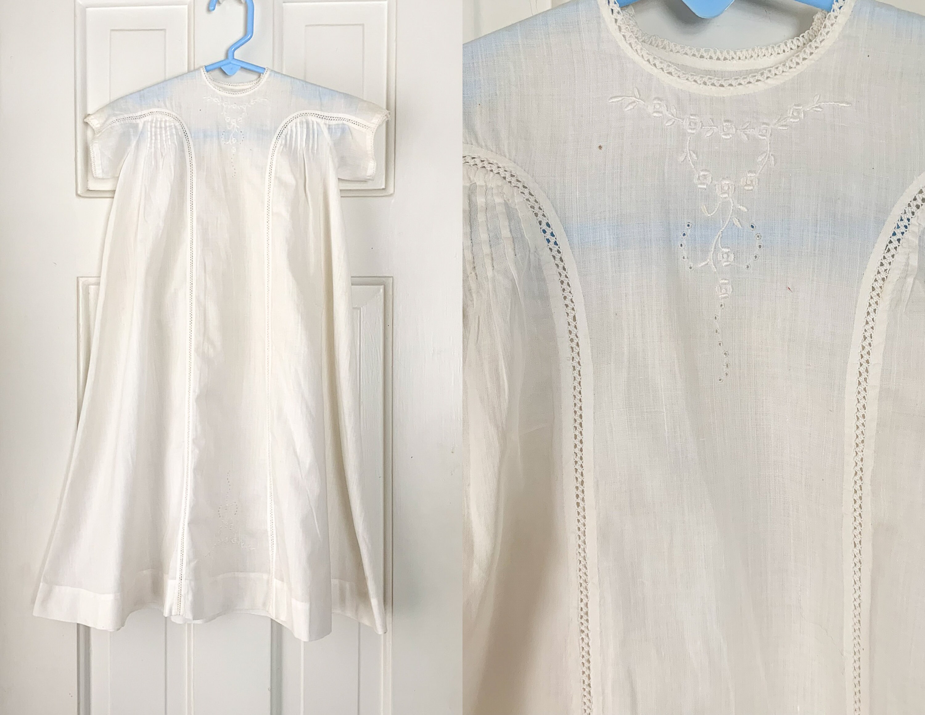 antique christening dress