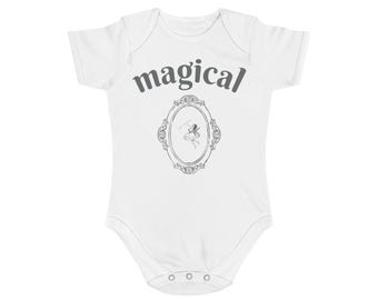 Magical Mushroom Fairy Onesie | Baby Short Sleeve Bodysuit