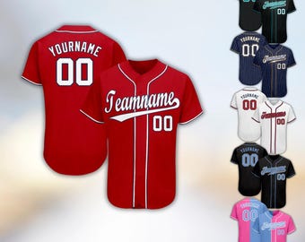 Custom Baseball Jersey: Personalized Team Uniform - Unisex Sports Shirt