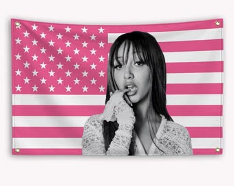 Pink Panther American Flag, Street Art Wall Banner for Bedroom, Garage & Living Room
