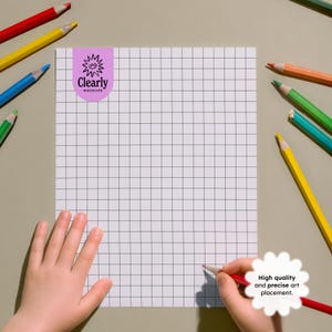 Coloring Page Mockup: 8.5x11 Children Activity Display, Editable PSD with Smart Object image 7