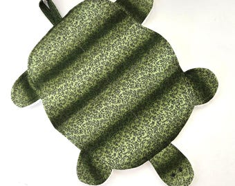 Turtle Floor Mop - Green Large - Handmade - Reusable - Housewarming Gift