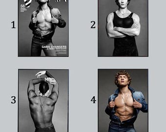 El póster personalizado de Connor Storrie aparece en la portada de la revista VMAN 2026