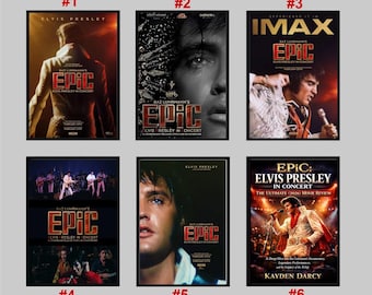 Póster de la película EPiC Elvis Presley en concierto (2026) personalizado