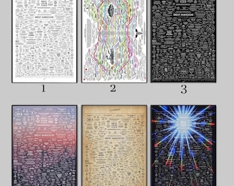 Póster del mapa del Gran Despertar