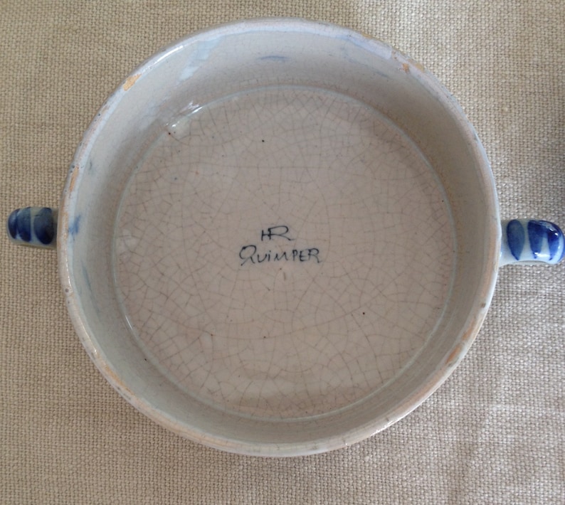 French vintage Quimper bowl