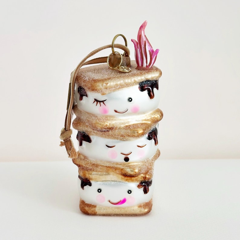 Glitterville S'more Stack Ornament