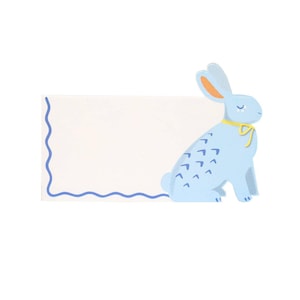 Hop To It Bunny Place Cards | Spring Party Tableware | Easter Holiday Entertaining