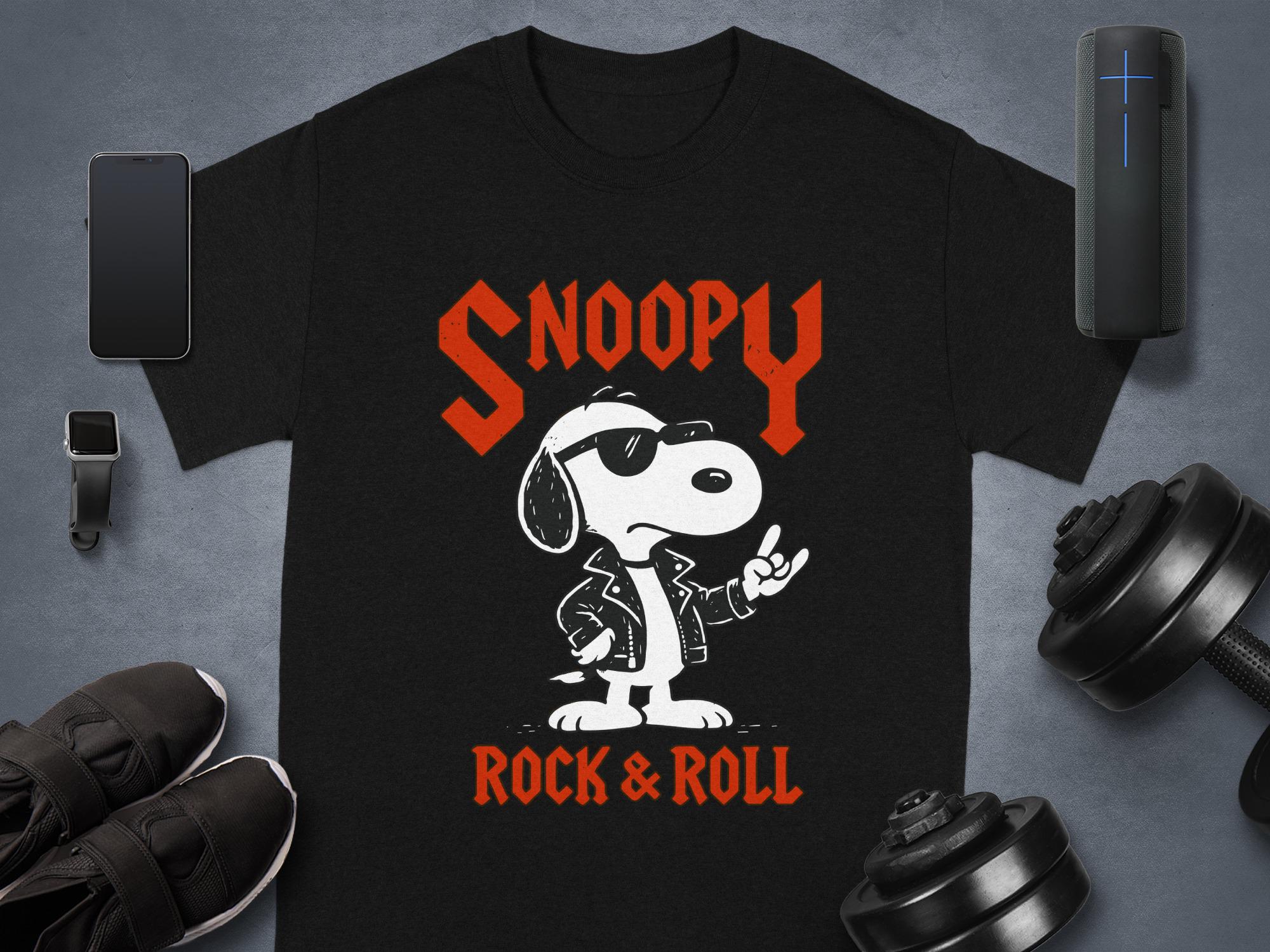 T-shirt Homme Snoop Dogg Noir - L - Coton - Musique Graphique