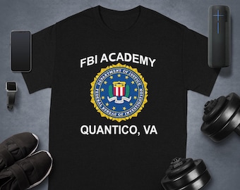 FBI Academy Quantico VA Seal T-shirt, sweater, hoodie, Doj Federal Bureau of Investigation Seal, Amerikaanse wetshandhaving, cadeau-idee regering