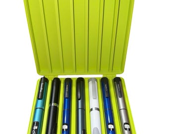7 Pen Peptide/Insulin Case - Bright Matte Yellow