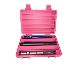 5 Pen Peptide/Insulin Case - Pink