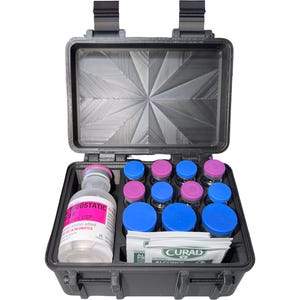 10ml/3ml Peptide & BAC Storage Case - Black