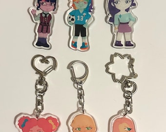 My Little Pony Acrylic Keychains
