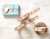 Cloud paper gift tape - paper craft tape for packaging and giftwrapping
