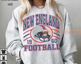 New England Football Shirt, Sweatshirt Hoodie, Touchdown Season Apparel, Team Fan Gift, Oversized T-Shirt