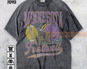 Comfort Colors Minnesota Football Shirt, Sweatshirt, Hoodie, Minnesota Football Tshirt, Football Fan Shirt, Gameday Shirt