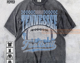 Komfort Farben Tennessee Fußballtrikot, Sweatshirt, Hoodie, Tennessee Fußball Tshirt, Tennessee Sweatshirt, Fußballfans Shirt
