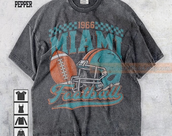 Comfort Colors Miami Football Shirt, Sweatshirt, Hoodie, Miami Football Tshirt, Football Fan Shirt, Game Day Apparel