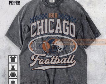 Camiseta de fútbol de Chicago Comfort Colors, sudadera, sudadera con capucha, camiseta de fútbol de Chicago, camiseta de partido, camiseta de aficionado al fútbol