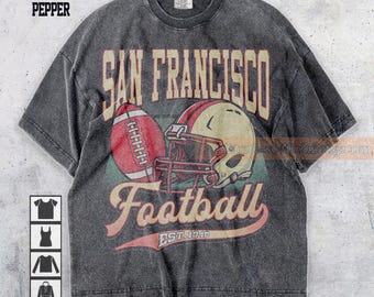 Comfort Colors San Francisco Football Shirt, Sweatshirt, Hoodie, San Francisco Football Tshirt, Football Fans Shirt, Gameday Shirt