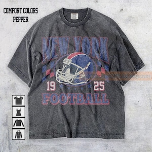 Comfort Colors New York Football Shirt, Sweatshirt, Hoodie, New York Football Tshirt, Gameday Shirt, Football Lovers Shirt