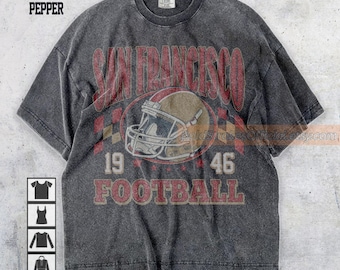 Comfort Colors San Francisco Football Shirt, Sweatshirt, Hoodie, San Francisco Football Tshirt, Gameday Shirt, Football Lovers Shirt
