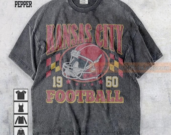 Comfort Colors Kansas City Football Shirt, Sweatshirt, Hoodie, Kansas City Football Tshirt, Gameday Shirt, Football Lovers Shirt