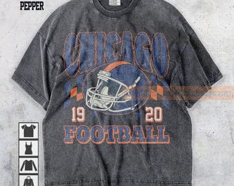 Camiseta de fútbol de Chicago Comfort Colors, sudadera, sudadera con capucha, camiseta de fútbol de Chicago, camiseta para el día del partido, camiseta para amantes del fútbol