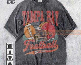 Comfort Colors Tampa Bay Football Shirt, Sweatshirt, Hoodie, Tampa Bay Football Tshirt, Football Fan Shirt, Gameday Shirt