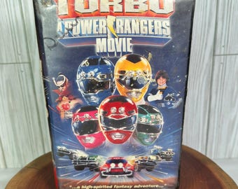 Turbo A Power Rangers Movie VHS 1997 Saban 20th Century Fox Hi-Fi Stereo 4181