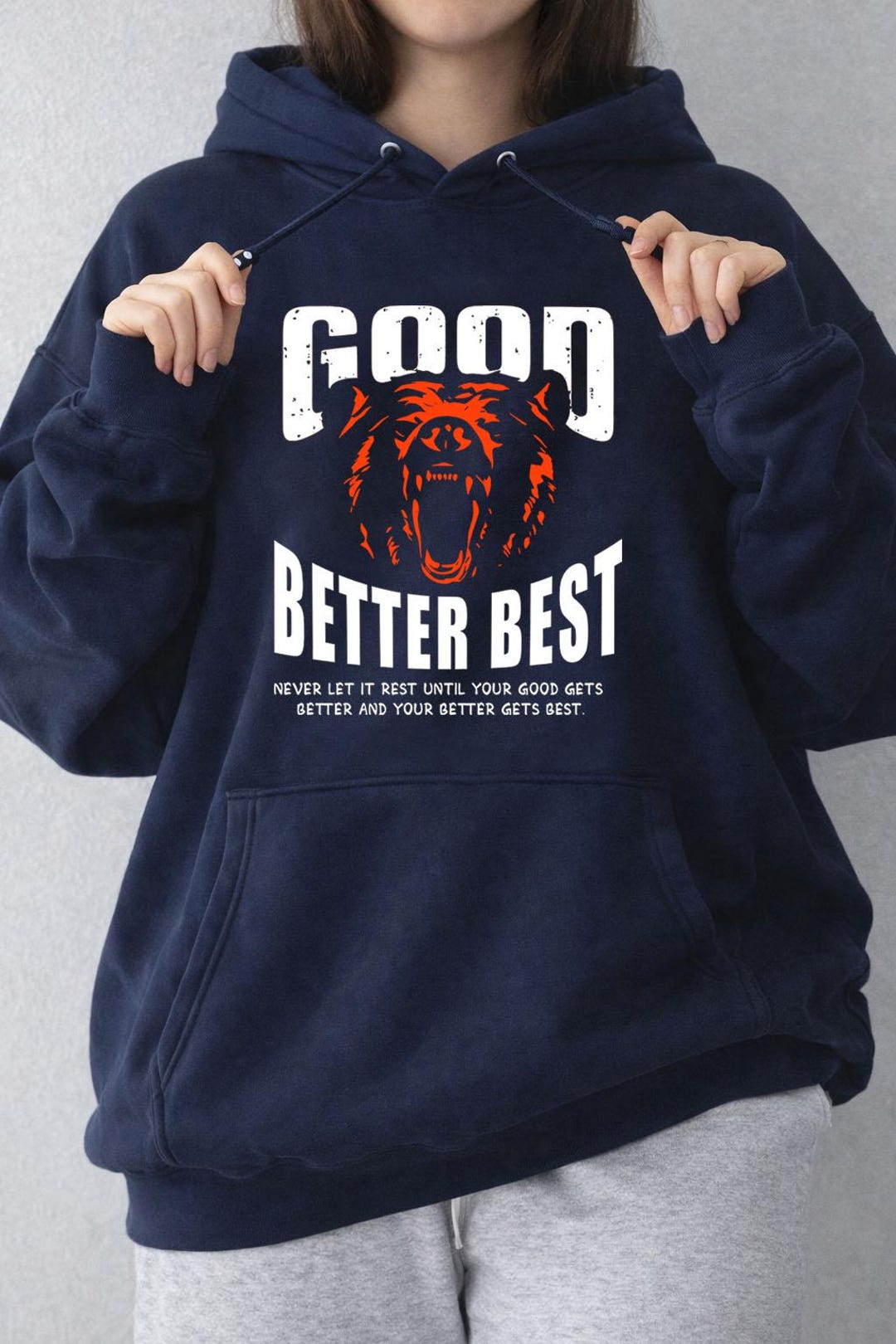 Chicago Football Shirt Good Better Best Never Let It Rest | Windy City ...