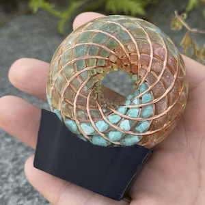 Generatore di frequenza PEMF con bobina di Rodin Torus: allineamento dei chakra, aiuto alla meditazione, doni spirituali