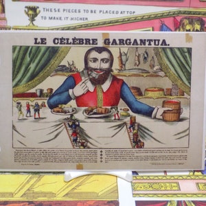 Carte postale française de style vintage