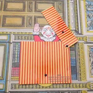 Giocattolo meccanico vintage in stile Jack in the Box