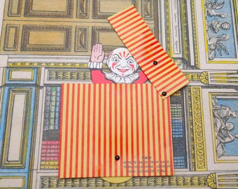 Vintage Jack in the Box Style Mechanical Toy