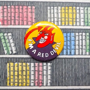 I'm A Red Devil Badge