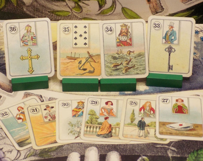 1926 Carreras Fortune Telling Cards Etsy