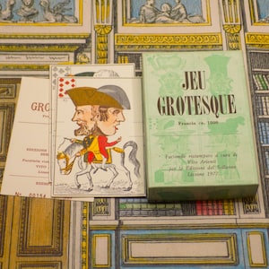 Juego Baraja de cartas grotesca número 154