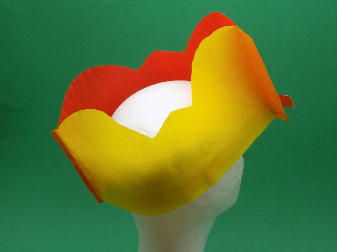 Three Vintage Crepe Paper Party Hats Etsy