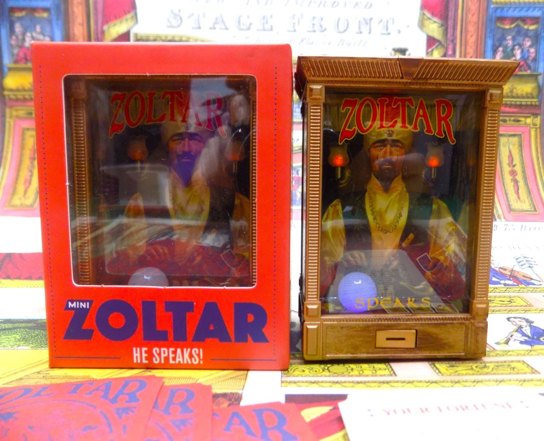 Mini Zoltar Fortune Teller Etsy UK